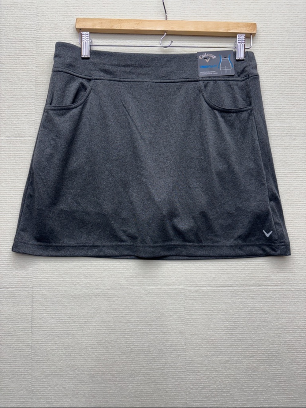 Callaway Gray Golf Skirt with Pocket Details medium with built in shorts